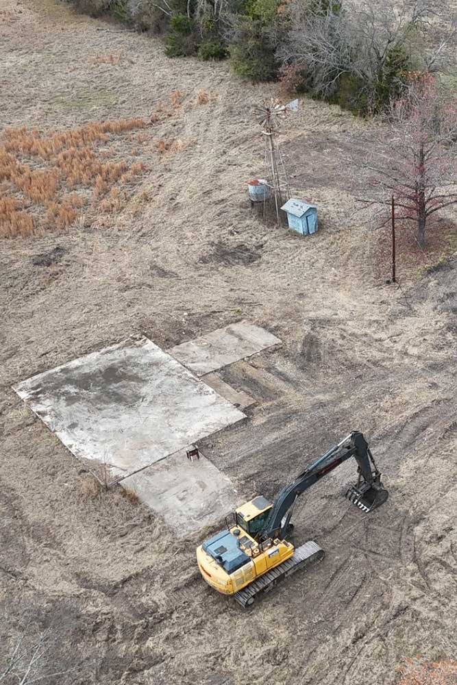 land clearing in quinlan